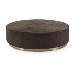 ABO-ABO Ottoman | Italian Nubuck