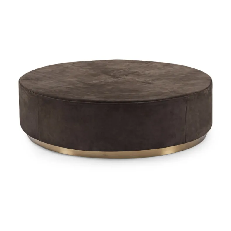 ABO-ABO Ottoman | Italian Nubuck