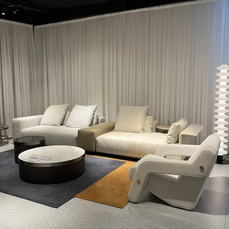 BER-BER Four Seater Sofa w/Chaise | WC Showroom Display