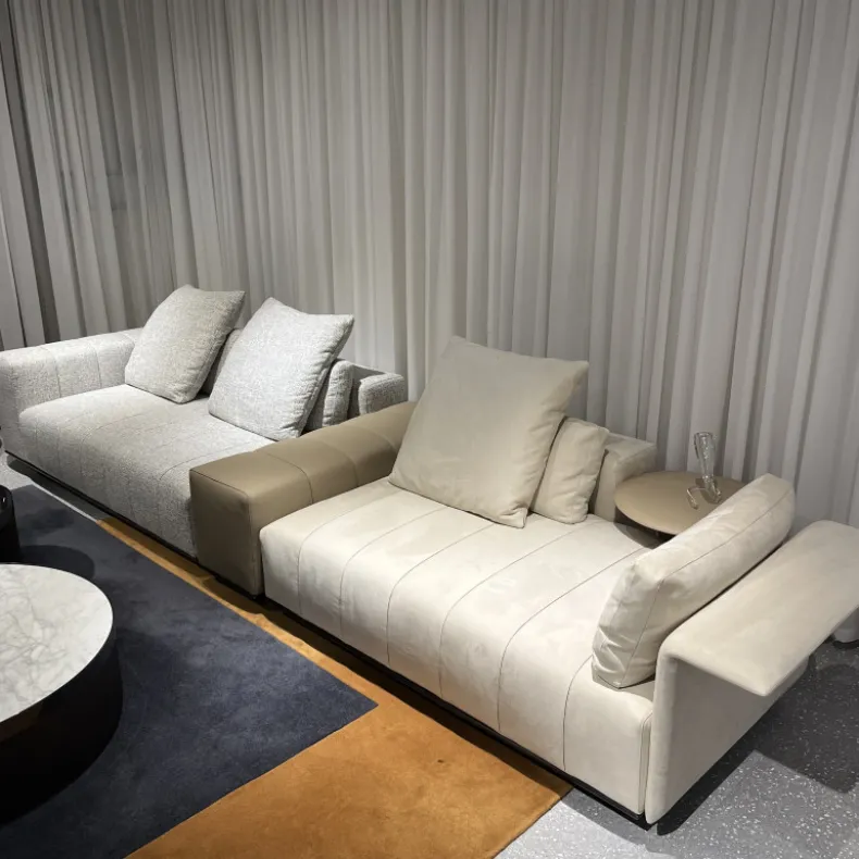 BER-BER Four Seater Sofa w/Chaise | WC Showroom Display
