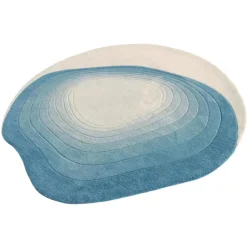 Blue Drop Wool Rug (2 x 2 M)