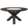 BOM-BOM Dining Table w/ Fully Flushed Turntable | Dia: 1.5M