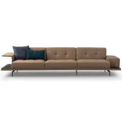 CA-CA Four Seater Sofa | Leather
