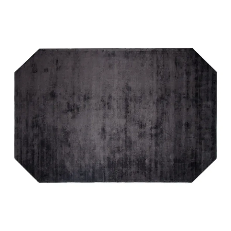 Charcoal Grey Distressed Rug (1.6 x 2.3 M)