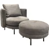 CIR-CIR Lounge Chair With Ottoman