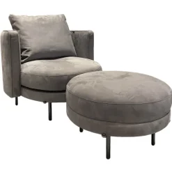 CIR-CIR Lounge Chair With Ottoman