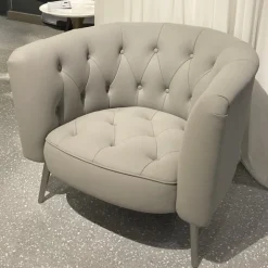 CLA-CLA Single Seater Sofa | Leather