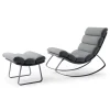 COM-COM Lounge Chair With Ottoman