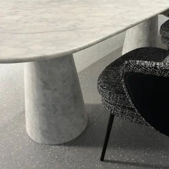 CON-CON Dining Table w/ joined leg base| 2.4M