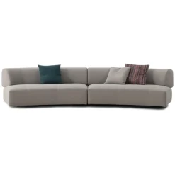 FA-FA Four Seater Sofa | Top Grain Leather