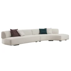 FA-FA Four Seater Sofa | Top Grain Leather