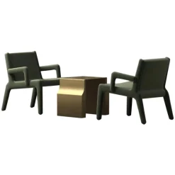 FONT Side Table By Frank Chou ｜ 500 x 400