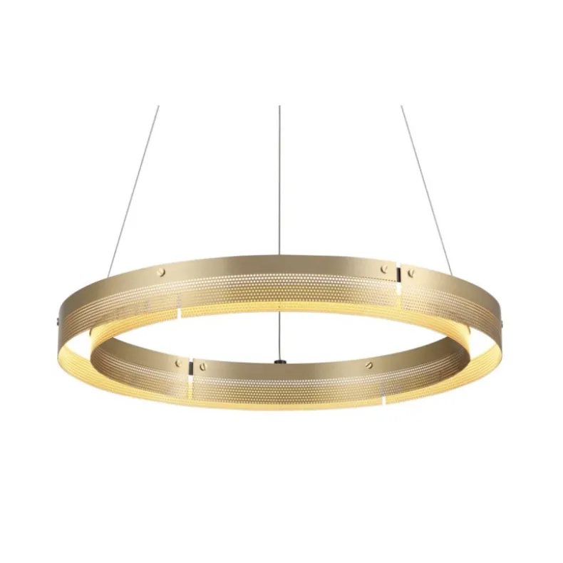 Golden Ring Pendant Ceiling Lamp | Dia 600