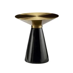 HEY-HEY Side Table | Black Marquina Marble