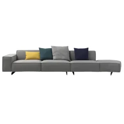 KAI-KAI Four Seater Open Arm Sofa | Fabric