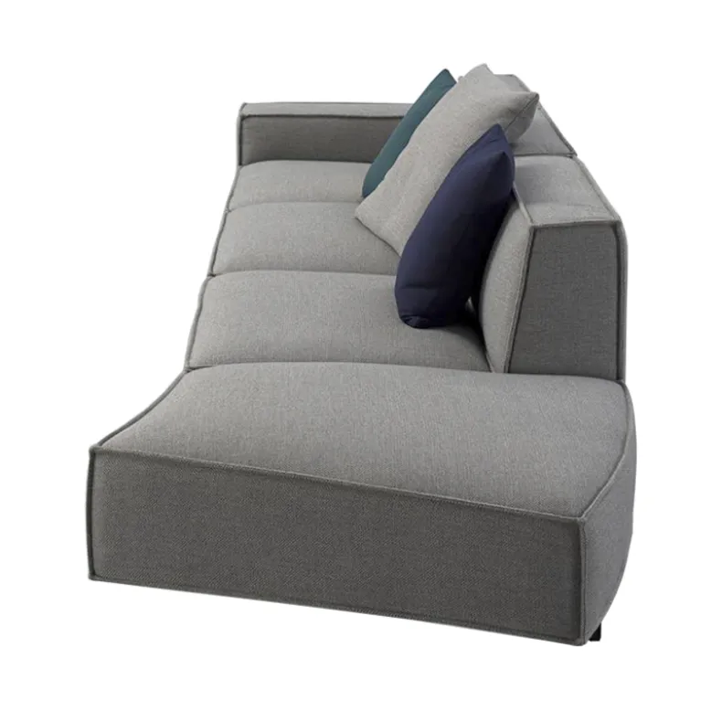 KAI-KAI Four Seater Open Arm Sofa | Fabric