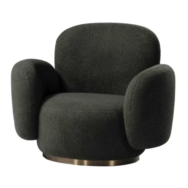 KEE-KEE Swivel Lounge Chair w/ Swivel Base