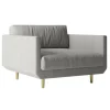KEN-KEN One Seater Sofa| Fabric