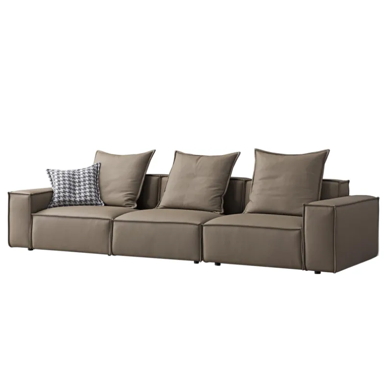 KII-KII Four Seater Sofa | Leather