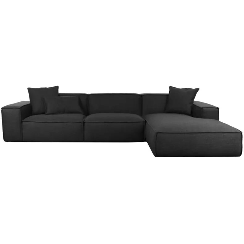 KII-KII Three Seater Corner Sofa| Leather