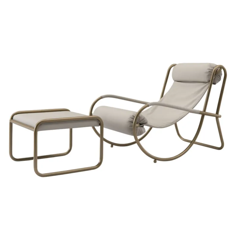LIE-LIE Lounge Chair with Ottoman