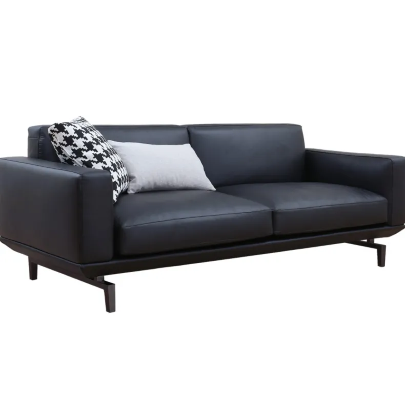 LI-LI Three Seater Corner Sofa | Leather