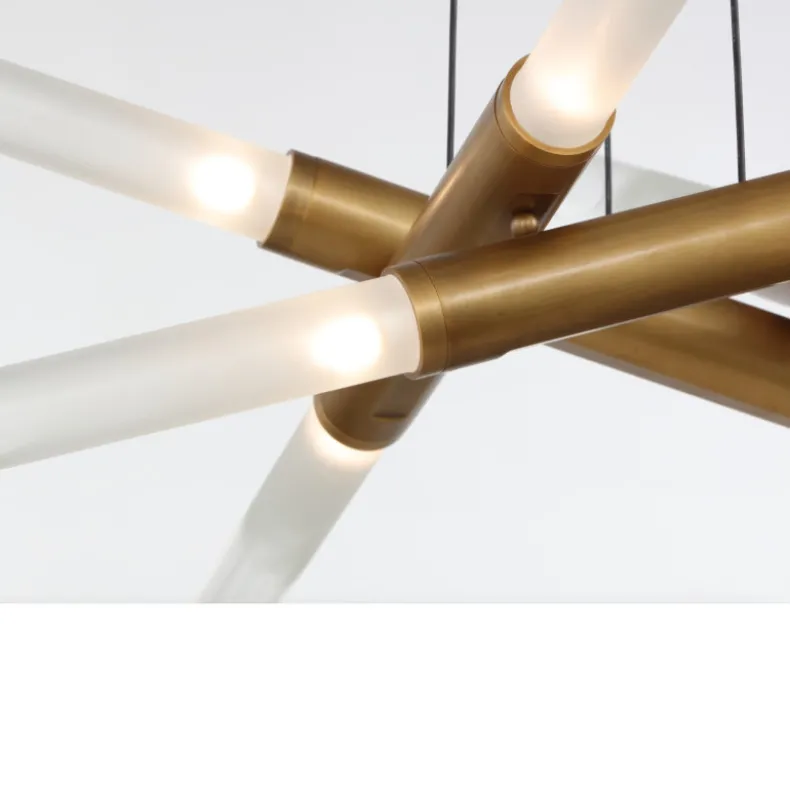 Linear Elegance Chandelier | 1170 x 1170 MM