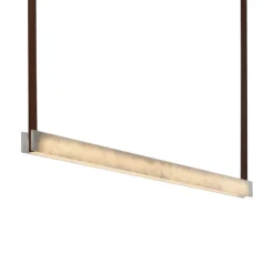 Linear Marble Pendant Ceiling Lamp | 1200 MM
