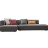 LIN-LIN Three Seater Corner Sofa | Leather