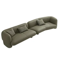 LOR-LOR Four Seater Sofa | Leather