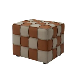 LOX-LOX Ottoman | Leather