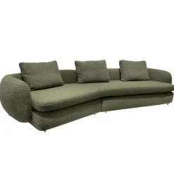 LUNG-LUNG Four Seater Sofa With Ottoman