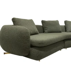 LUNG-LUNG Four Seater Sofa With Ottoman