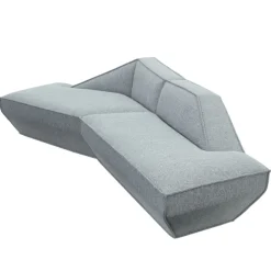 MOU-MOU Four Seater Corner Sofa w/ Ottoman| Fabric