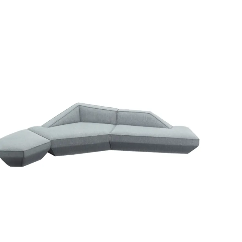 MOU-MOU Four Seater Corner Sofa w/ Ottoman| Fabric