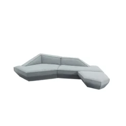 MOU-MOU Four Seater Corner Sofa w/ Ottoman| Fabric