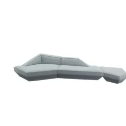 MOU-MOU Four Seater Corner Sofa w/ Ottoman| Fabric