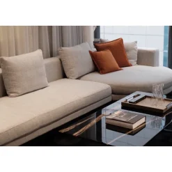 MUT-MUT Three Seater Dia Corner Sofa | Fabric