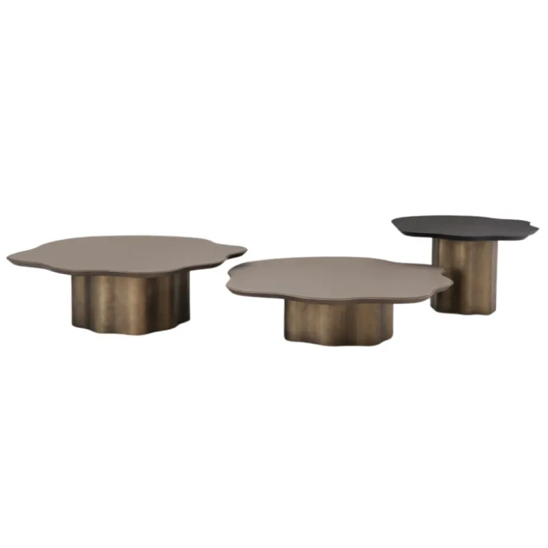 OUD-OUD Side Table | 800 x 780 mm | Veneer Top