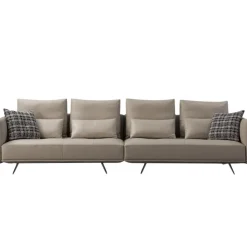 PAU-PAU Four Seater Sofa | Leather