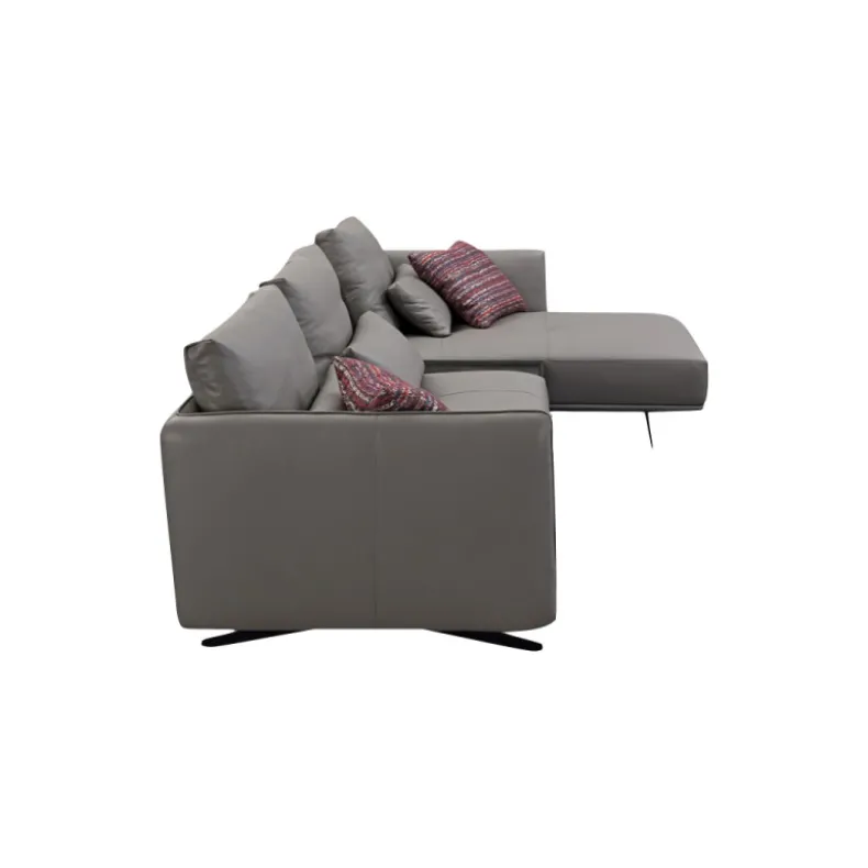 PAU-PAU Three Seater Corner Sofa | Leather