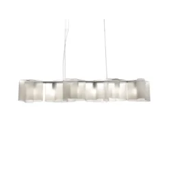 Rectangular Hemline Chandelier | 1130 MM