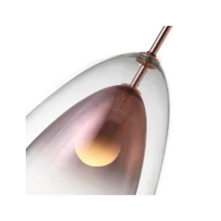 Reverse Vase Pendant Ceiling Lamp | Cognac Color