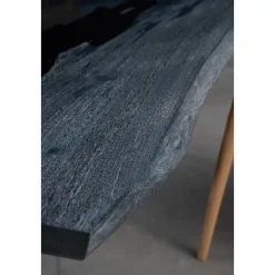 South American Solid Rainwood Slab w/ Blue Resin | 2.9M