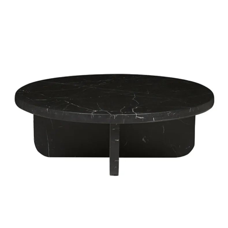 TEN-TEN Coffee Table | Black Marquina