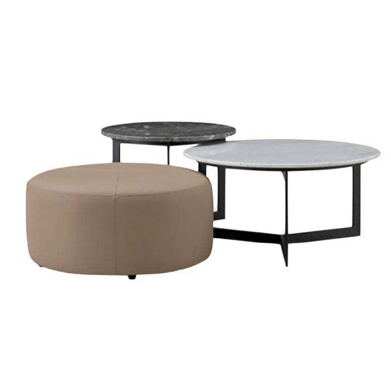 TES-TES Coffee Table Set With Ottoman