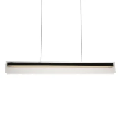 Transparent Rectangular Pendant Ceiling Light | 1200 MM