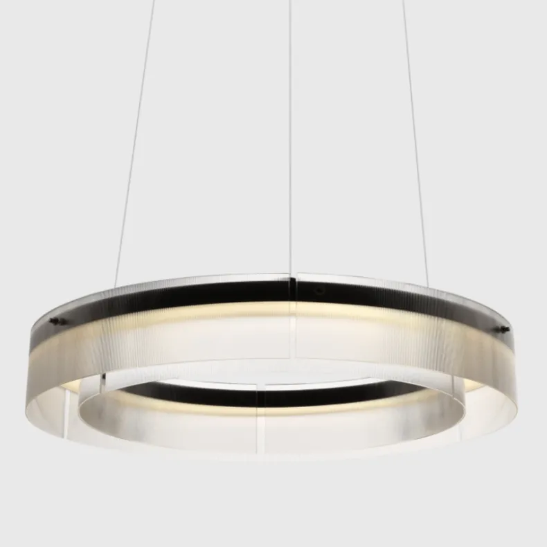 Transparent Rectangular Pendant Ceiling Light | 1200 MM