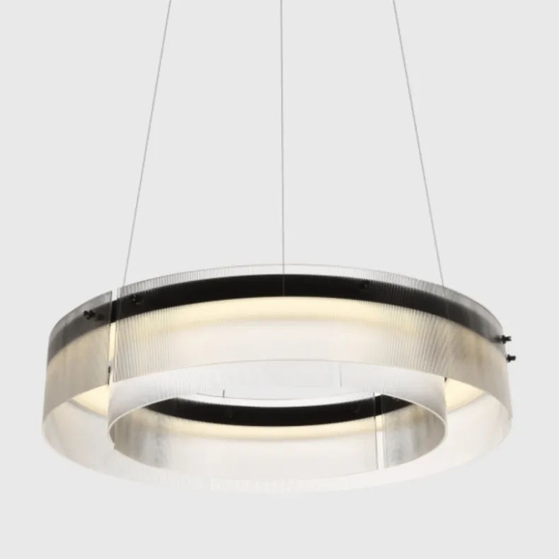 Transparent Rectangular Pendant Ceiling Light | 1200 MM