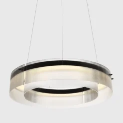 Transparent Round Pendant Ceiling Light | Dia 700 MM